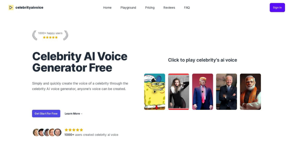 ai celebrity voice generator